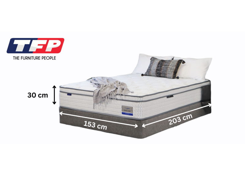 Queen Firm/ Medium/ Soft with 5-Zone Pocket Springs Mattress - Spinal Care